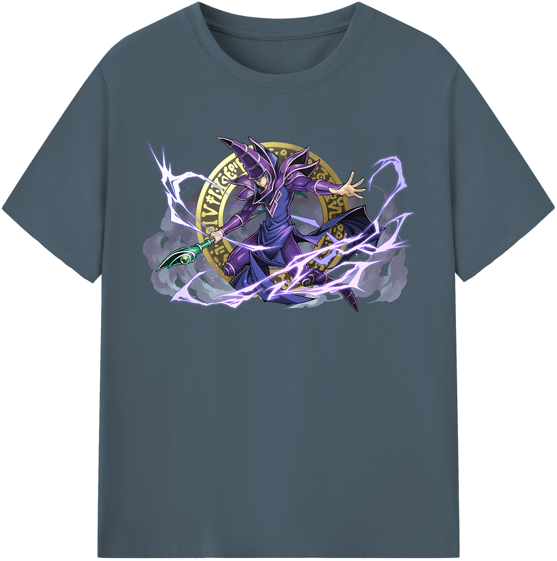 （画像用） 遊☆戯☆王 Yu-Gi-Oh! 綿100％半袖Tシャツ（フロントプリント）